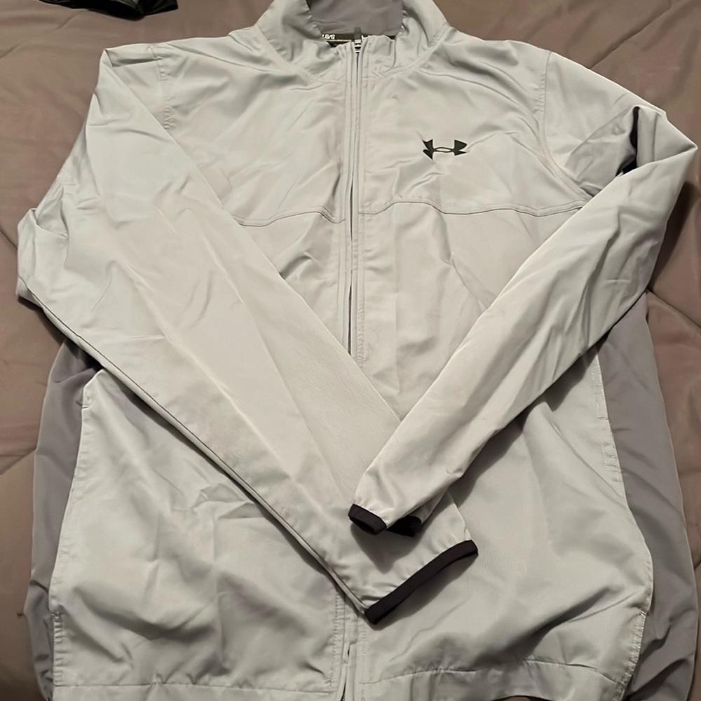 Men’s Under Armour track jacket size Large